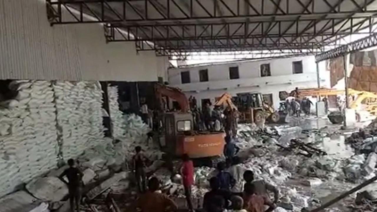 Three-year-old boy among 12 killed in wall collapse at factory in Gujarat's Morbi